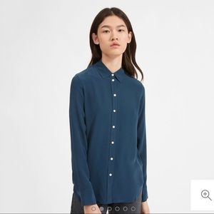 Everlane The Clean Silk Relaxed Shirt